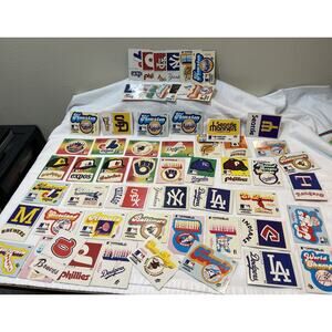 59 Fleer Grand Slam Sticker Cards 1980's